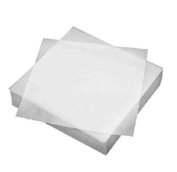 12x12 plain wax paper sheet